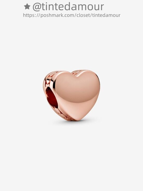 Pandora Engravable Heart Charm - Picture 1 of 2